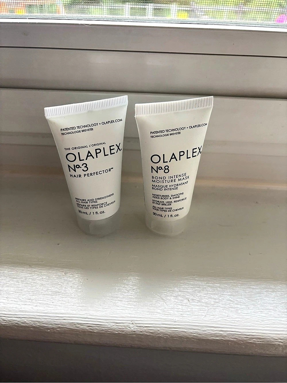 Olaplex No.3 Hair Perfector and No.8 Bond Intense Moisture Mask NWT